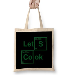 Breaking Bad Let's Cook Bez Çanta Uzun Saplı