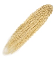 Brazilian Afro Dalgası Saç - Platin