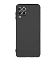 Coverzone Samsung Galaxy M22 ?le Uyumlu K?l?f Z-Mara Lansman Vieri Tam Koruma Arka Kapak Kamera Koruma �?k?nt?l? P�r�zs�z Y�zey Siyah
