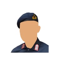 Jandarma Lacivert Renk URBAM Yan Subay Beresi Armalı Renk Atmaz