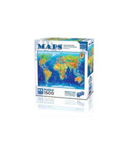 22043 Puzzle 1500 World Political Map