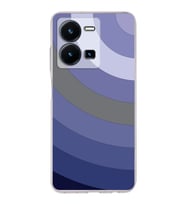 PrintiFy Vivo Y22s Uyumlu Kamera Korumalı Renk Cümbüşü D Tasarımlı Şeffaf Silikon Kılıf