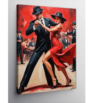 Kanvas Tablo Tango Çifti