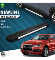 S-Dizayn Audi Q5 NewLine Krom Yan Basamak 183 Cm 2008-2016 A+ Kalite