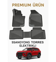 SsangYong Torres EVX (Elektrikli) Uyumlu 3D Oto Paspas Premium