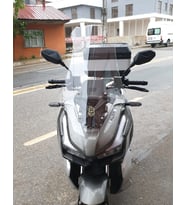 MOTOCAM Küba Rubano 150 Ön Cam 2023-2026 Model 65cm Şeffaf Renkli 4mm ORTA BOYLU