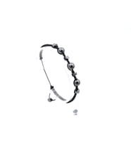 HAKİKİ MAKROME MODEL DOĞAL HEMATİT TAŞI BİLEKLİK 1. KALİTE 005