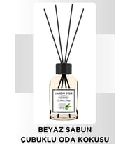 Beyaz Sabun Çubuklu Oda Kokusu / White Soap Reed Diffuser 110 ML