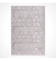 Makine Kaymaz Yıkanabilir Bej Geometrik Triko Salon Halısı Mutfak Halısı Koridor Halısı Yolluk JL02K