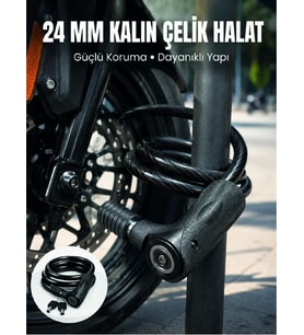 2 Anahtarlı Güvenli Kilit Sistemi ile Günlük Kullanıma Uygun Tasarım
