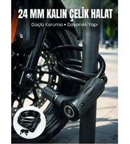 2 Anahtarlı Güvenli Kilit Sistemi ile Günlük Kullanıma Uygun Tasarım