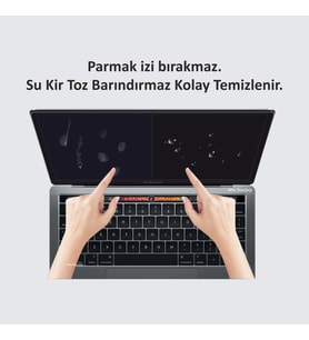 Macbook Air 15.3inç M2-M3, Ekran Koruyucu Mat (TouchID'li Air M2-M3) A2941 A3114 ile Uyumlu (Renksiz)