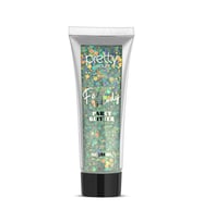 Pretty Beauty Göz ve Vücut Simi Jel Glitter Beyaz Hologramlı  50ml