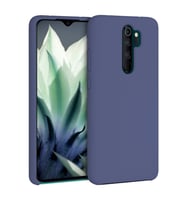 Xiaomi Redmi Note 8 Pro İnce Mat Silikon Kılıf Lacivert
