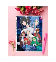 Danmachi Anime Defter 1 Adet Özel Tasarım A4 Boyutu 21*29 Cm Telli Çizgili Defter
