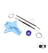 VW Polo Vento MK5 6R 6C 61 2009-2022 4/5 Kapı 6R4839461 İçin Elektrikli Arka Sol Cam Kriko Tamir Seti