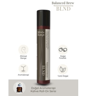 BLND – Balanced Brew Blend  %100 Doğal Aromaterapi  Roll-On, 10 ml