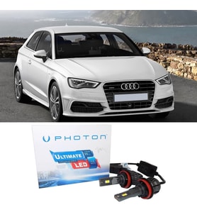 Audi A3 8V Led Xenon Kısa Far Ampulü H7 Ultimate Yeni Seri Beyaz 2012 - 2019