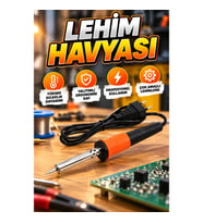 Yüksek Sıcaklık Dayanımlı Profesyonel Lehimleme Havyası – Yalıtımlı Ergonomik Sap