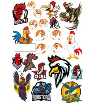Horoz Sticker Set-7 19 Parça Telefon, Tablet, Defter, Laptop Sticker