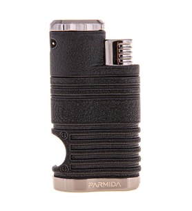 Parmida 4 Torch Pürmüz Siyah Puro Çakmağı (Karışık)