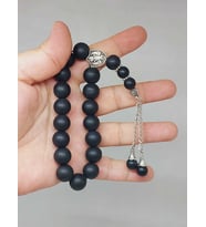 Onix (Oniks) Taşı 17lik Efe Tesbih Mat 12mm (51514)