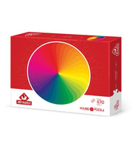 Art Puzzle Renk Paleti 570 Parça Round Puzzle
