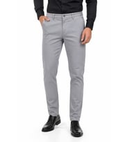 Erkek Silim Fit Kanvas Pantolon Kalıp Yazlık BGL-ST05394
