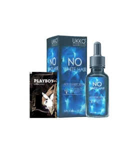 No White 1 Adet Hair Aktif Pigment Melanin Kratin Saç Serumu 50 ml Beyaz Karşıtı Serum + Yanında Jel