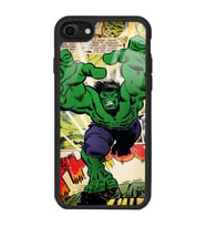 iPhone 8 Hulk Tasarımlı Glossy Telefon Kılıfı