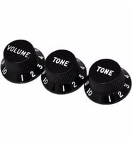 Fender Knob Strat 1V/2T BLK