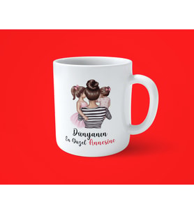 Dünyanın En Güzel Annesi Baskılı Kupa Bardak 1