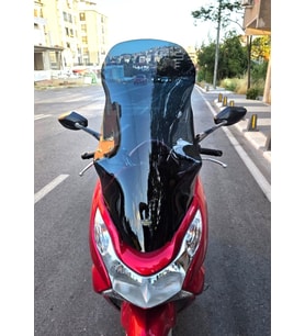 MOTOCAM Honda PCX Ön Cam 2011-2013 Model 83cm Siyah Renkli 4mm UZUN