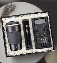 Termos & Kalem & Powerbank Hediye Seti