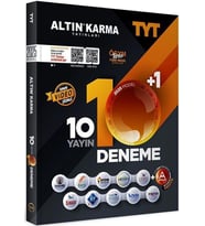 2025 Model TYT 10 Yayın 10 Deneme Altın Karma Yayınları