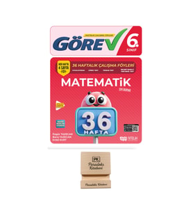 Nitelik 6. Sınıf Görev Matematik 36 Haftalık Çalışma Föyleri + Telefon Standı