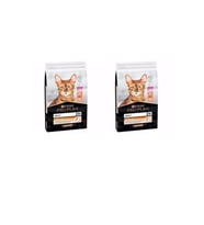 Pro Plan Derma Plus Somonlu Yetişkin Kedi Maması 1,5 Kg X 2 Adet (Kahverengi)