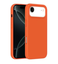 Coverzone iPhone 17 Pro Max ?le Uyumlu K?l?f Z-Mara Lansman Vieri Tam Koruma Arka Kapak Kamera Koruma �?k?nt?l? P�r�zs�z Y�zey Turuncu