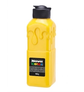 Nova Color Akrilik Boya 180Gr Sarı