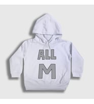 Presmono Unisex Çocuk Beyaz All M Anime Boku No Hero Academia Kapüşonlu Sweatshirt 233948tt (Beyaz)