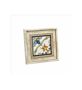 İtalyan Deseni Baskılı Taş Tablo 20x20