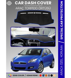 FIAT BRAVO (2007-2014) Torpido Örtüsü Ön Göğüs Torpido Koruma Tam Uyum Çatlamayı Önler Kolay Montaj