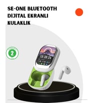Kayar Kapaklı Şarj Kutusu Ve Dokunmatik Ekranlı Bluetooth Stereo Kulaklık