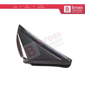 Renault Megane MK4 2016-On için SOL Yan Ayna Köşe Plastiği Bakaliti NİKELAJLI 638758950R