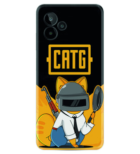 General Mobile GM 24 Pro Kılıf Silikon Desen Özel Seri Cat G 1677