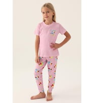 Roly Poly 3403 Garson Jungle Kız Çocuk Pijama Takımı