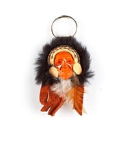 Kızılderili Maske Büyük Şef Anahtarlık No.1