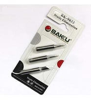 BK-9033 BAKU HAVYA UCU SETİ 3 PARÇA BALTA / SİVRİ / EĞİMLİ