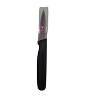 Sivri Ağız Basic Sebze Meyve Bıçağı 8cm metal bıçak, 18cm komple ölçü , 1 adet Siyah