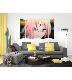 NARUTO ANİME SAKURA MDF TABLO-0384 MODEL-B